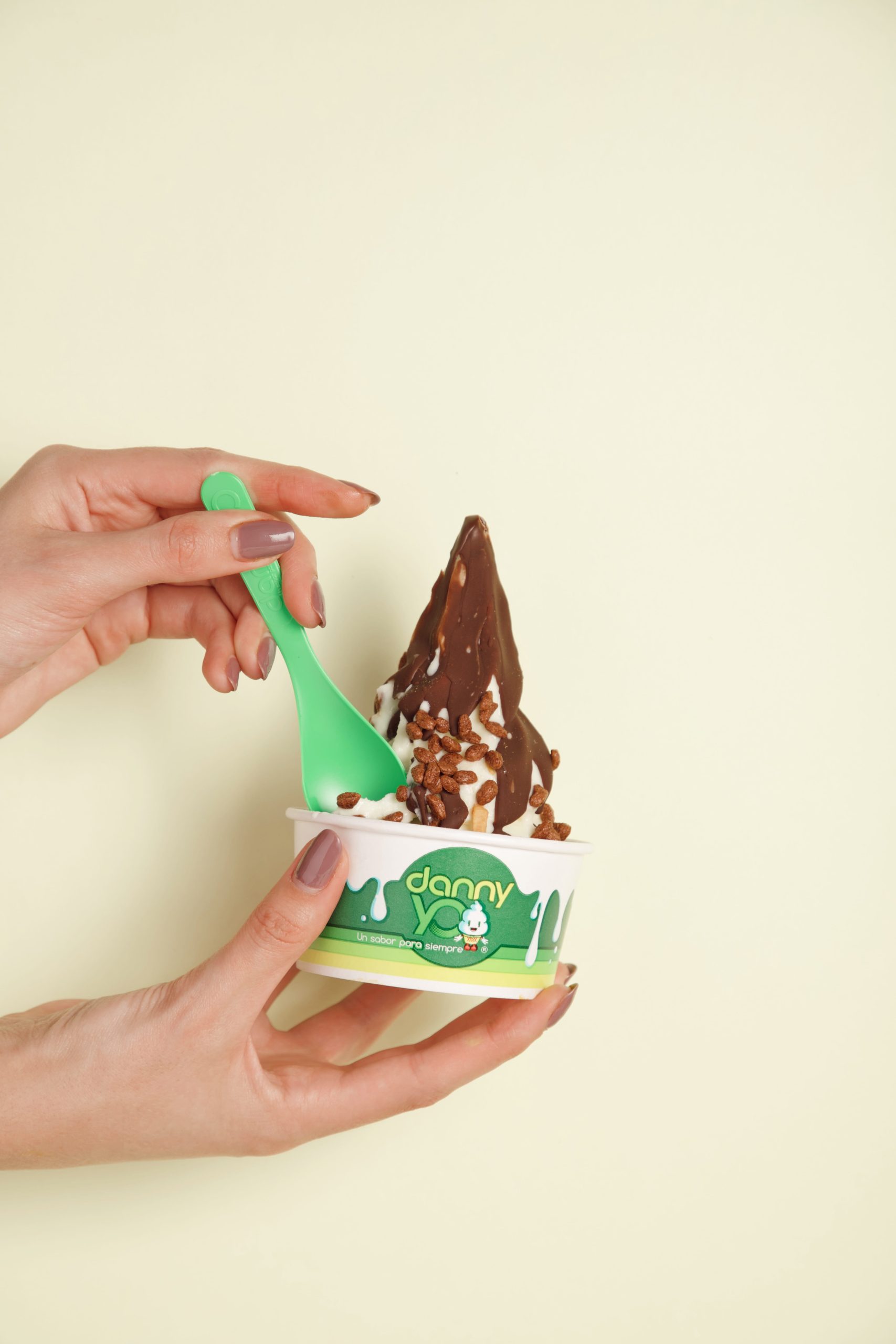 Helado mediano